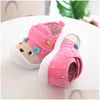 First Walkers Infant Kids Boys Boys Girls Cartoon Scarpe anti-slip Sole Sneakers cigolanti Babyslofjes Chaussures Bebe Fille 220908 Dh3xt