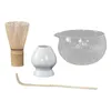 مجموعات Teaware مجموعات Matcha مجموعة معدات تقليدية مع ملعقة لغرفة الطعام المنزلية