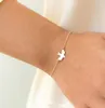 Small Peace Dove Charm Bracelet Soar Flying Bird Animal Bracelet Little Llow Baby Bird Bracelets Résumé Bracelets Bijoux3349444