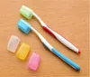 Draagbare tandenborstel Hoofdomslaghouder Travelwandeling Kampeerborstel Case Protect Hike Brush Cleaner hele 20171016032272563