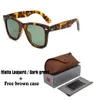 2018 Western Style Brand Designer Sunglasses for Men Women Women Classic Vintage Mens Driver Sun Glasses UV400 Lens with Case et Box6483065