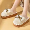 Slippers Furry Home Mulheres Bircha e Eva estilo Simple Plexh Winter Sapatos quentes casais