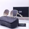 Óculos de sol de designer de canal para mulheres Óculos de sol Oval Moda de praia Vintage Oliver Pessoas Persona Hungry Tidy Anti-radiação UV400