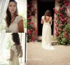 Summer Lace Beach Bohemian Style Wedding Dress High Quality A Line V Neck Backless Bridal Gown Plus Size Vestido de Noiva2745963