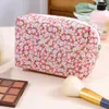 Cosmetic Bags Makeup Bag Floral Cute Travel Toiletry Organizer Storage For Women