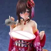 Comics Heroes NSFW Native Cat Pink Coleled Back Kimono 1/6 PVC Big Boobs Sexy Girl Action Figure Adult Collection Anime Modèle Toys Doll Cadeaux 240413