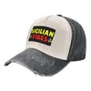 Ball Caps Sicilian Vibes Graphic - Cute Sicilia Lover Baseball Cap Wild Hat Drop Women Men's