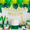 Party Decoration Patimate Welcome Baby Banner Jungle Woodland Animals Deced Shower Girl Girl Safari Birthday