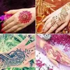 Henna Tattoo Paste Indianer Temporärer Aufkleber Farbe 25g Körperfarbe Kunstsaft Malerei Creme 240408