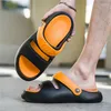 Casual Shoes 2024 Fashion Platform Slides Men Beach Slippers Summer Non-slip Men's Outdoor Sandals Comfortable Hiking Sports For