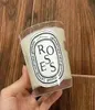 Fragrance Deodorant Scented Candle Santal Roses 190G Bougie Parfumee Netwt 65oz Top Quality Designer Brand Candles Whole4131953