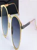 Nouveau dessin de mode de mode Sunglasses rétro Frame populaire Vintage UV400 Lens Top Quality Protection Eye Classic Style 00212523607