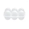Bouteilles de rangement 6 œufs Conteneur de camping extérieur Boîte de camping durable
