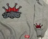 Sweatshirts Mens Jackets 2024 New American Hip Hop Vintage JNCO Pattern Embroidered Hoodie Men Y2K Street Punk Rock Fashion Joker Sweatshirt Unisex Tops 240412