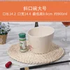 Bowls 1 PC Creative Melamine Table Seary Skewed Bowl Restaurant Pot Bowl (exklusive ätpinnar)