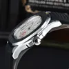 マンのための腕時計2023新しいメンズウォッチ5つのステッチすべてのダイヤルワーククォーツウォッチトップラグジュアリーブランドデザイナークロノグラフクロックレザーベルトファッション