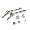 Belysningssystem Metalluppgradering 12mm Adapter Front Drive Axel For WlToys 1/12 12427 12423 12428A-B-C FY01-02-03 RC Bildelar