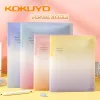 Anteckningsböcker Kokuyo Looseleaf bok Gradient Färg Stor kapacitet Högt värde Notebook B5 / A5 avtagbar ersättningsdärra Budgetbindemedel