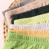 Shorts 12pcs / lot couleur solide garçons sous-cowars bébé panites panites shorts coton costume 211 ans