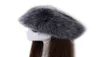 Hiver épais fox cercle cercle de chapeau russe y bandeau femelle bande de fourrure en fourrure pointe bandette de coiffure large accessoires de ski accessoires 2103292987551