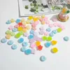 Dekoratif Çiçekler Mini Sevimli Simüle Kalp Şekleli Fudge Düz Reçine Cabochons Scrapbooking Diy Takı El Sanatları Dekorasyon Accessorie