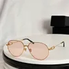 Pilot Sonnenbrille Silber Metall Rahmen rosa Spiegel Linsen Frauen Frauen Sommer Sunnities Gafas de Sol Designer Sonnenbrille Schatten Occhiali da Sole UV400 Schutz Eyewear