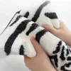 BADMATS CARTOON DIEREN DOORAT ingang grappige tijger panda vorm badkamer mat absorberen water harig vloerkleed zachte tapijten slaapkamer home decor