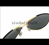 Retro lyxdesigner 4271 stora ram solglasögon unisex polariserande UV400 skyddande lins solglasögon