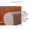 Chair Covers 2 Pieces Office Removable Sofa Arm Rest Cover Simple Design Solid Color Couch Armrest Polyester Protector Accessory