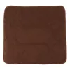 Pillow Chair Pads Water Absorption Wide Applicability Brown Cotton Anti Slip Light Weight For Car