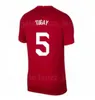 2024 2025 bambini Turkiye Soccer Jersey 2024 Euro Cup Turkey National Team Home Away Away Kokcu Yildiz Enes Calhanoglu Kit di camicie da calcio