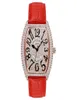 Luxury Womens Watches Designer New AllMatch äkta damer Titta på digital modell Gypsophila kvartsvattentäta kvinnor Titta på Barrelsh8130826