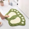 Bath Mats Anti Slip Shower House Entrance Doormat Door Memory Foam Floor Nordic Feet Rug Super Absorbent Carpets Toilet Supplies