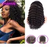 Indian Unprocessed Human Hair Pre Plucked Full Lace Wigs With Baby Hair 832inch Deep Wave Curly Virgin Hair Products Deep Curly7504003