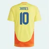 2024 2025 Colombia James Soccer Jerseys Falcao Borre Luis Diaz Cuadrado D.Sanchez Valderrama