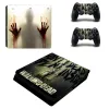 Наклейки The Walking Dead Ps4 Slim Sticker Satch Station 4 Наклейка на кожу для PlayStation 4 PS4 Slim Console и Controller Skin Vinyl Vinyl