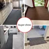 Bath Mats Bathroom Mat Absorbent Kitchen Rugs Foot Anti-Slip Oil-proof Entrance Doormat Hallway Runner Rug 2PCS