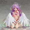 Anime Manga 2023 mini NO GAME NO LIFE Jibril Fairy Shampoo Ver. PVC Japanese Anime Sexy Figure Action Model Toys Collection Doll Gift 240413