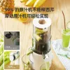 Juicers Orange Electric Fruit Press Carrot Machine Juice Extracteur Cold Slow Home Home Small portable Multifonctional Juicers Garnet