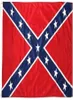 Flag confederata della guerra civile bandiera confederata bandiere di battaglia confederate a due lati bandiera nazionale di poliestere di poliestere 5 x 3ft3321463