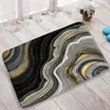 Bath Mats Abstract Marble Set Gold Grey Lines Black Geometric Door Rugs Nordic Home Kitchen Room Bathroom Decor Anti-Slip Carpet