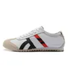 2024 Onitsukasss Tiger Mexico 66 Livsstilsneakers Kvinnliga män Designers Running Shoes Black White Blue Gul Beige Low Fashion Trainers Gai