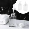 Dispensateur de savon liquide 2pcs 450 ml DISTRIBUTIONS DE SALLE DE SALLE REMPLILLABLE LOTION DESSAGE GEL PORTE