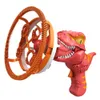 Batteries Powered For Kids Cartoon Dinosaur Shaped Bubble Maker Handheld Outdoor Toy For Kids Party Games Gi V7W9 240410