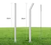 clear glass straw 2008mm reusable straight bent glass drinking straws with brush eco friendly glass straws for smoothies cocktails9444524