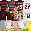 Gabi 24 25 Gerson Flamengo Soccer Jerseys Home 2023 2024 2025 Дэвид Луис Э.риберо футбольные рубашки Видал Педро де Арраскаэта Кампио Мужские Женщины Дети Очерки 3 Кубка Диего