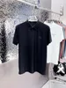 Polos da uomo Summer Summer Brand Abbigliamento di alto livello di seta di ghiaccio comodo business maschile maschile da donna maglietta da donna comoda m-3xl