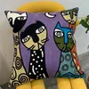 Pillow Style Cover Picasso Embroidered Decorative Throw Pillowcases Abstract Creative Decoration For Home Sofa Car Covers