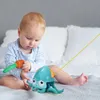 Bath Toys Ta bad Crawling Octopus barn Baby Bathtub Clockwork Water Toys Plastic Gadget 240413