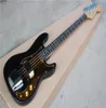 Factory Custom Black Electric Bass Guitar met 4 StringsGold PickguardroSewood FeingboardCan worden aangepast 3176458